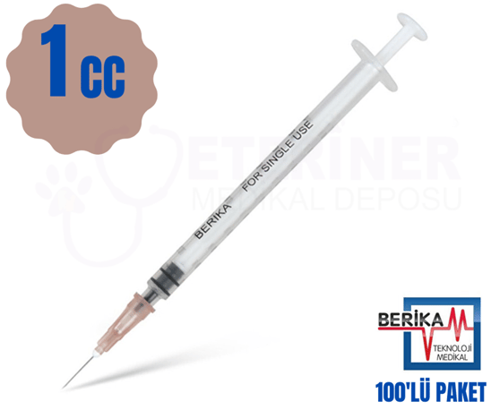 1 cc İnsülin Enjektörü