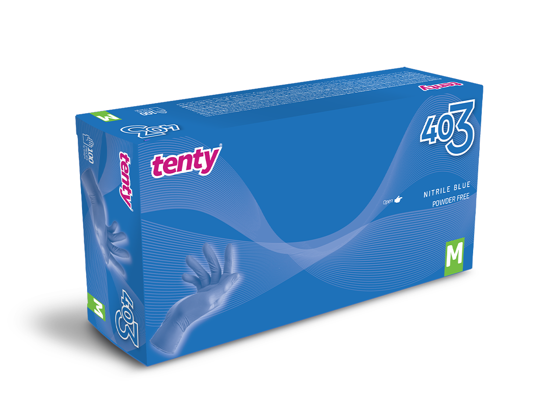 Nitril Pudrasız Muayene Eldiveni