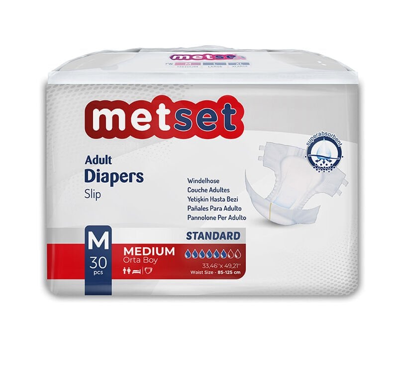 Metset Yetişkin Hasta Bezi Standard M
