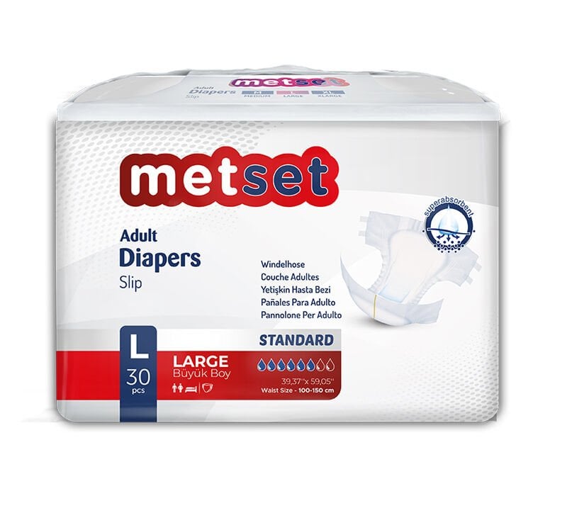 Metset Yetişkin Hasta Bezi Standard L