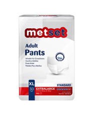 Metset Emici Külot Hasta Bezi Standard XL