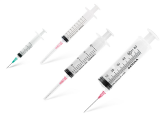 20 ml Pembe Enjektör