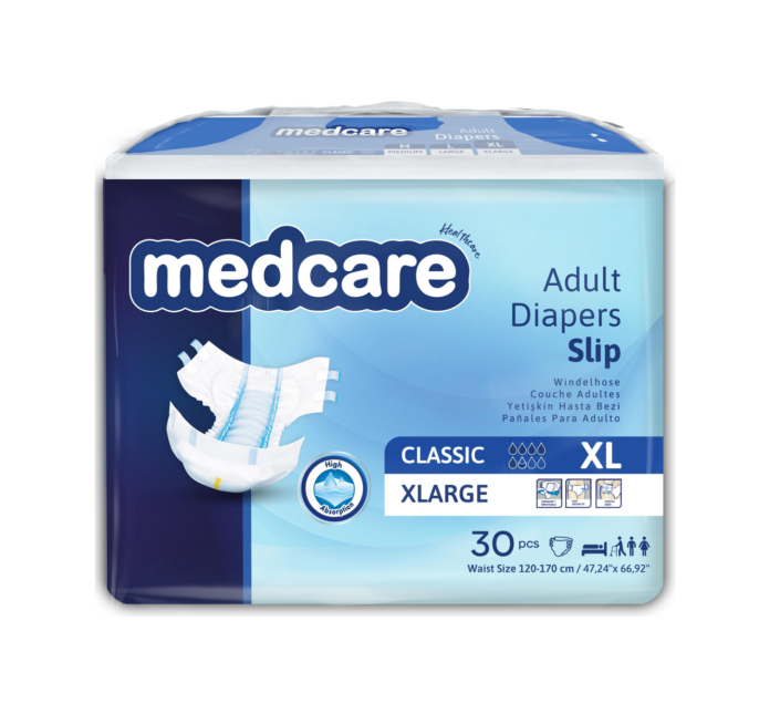 Medcare Yetişkin Hasta Bezi Classic 30'lu XLarge