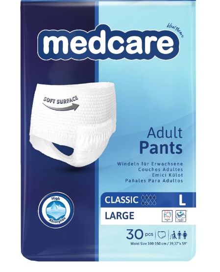 Medcare Emici Külot Large 30'luk