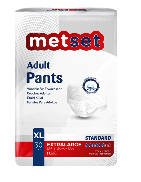 Metset Emici Külot XLarge 30 'luk