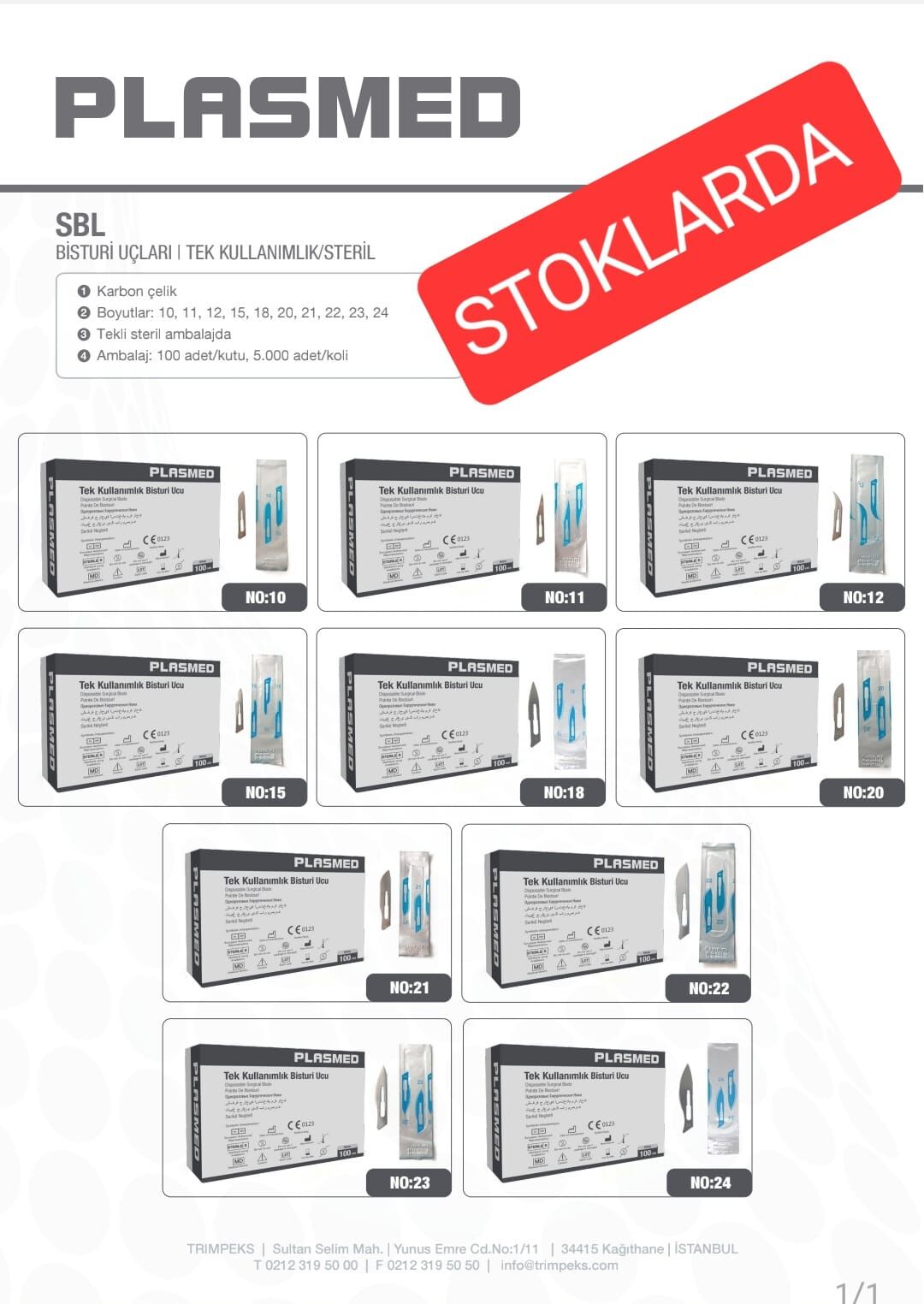 Plasmed Bisturi Uçları