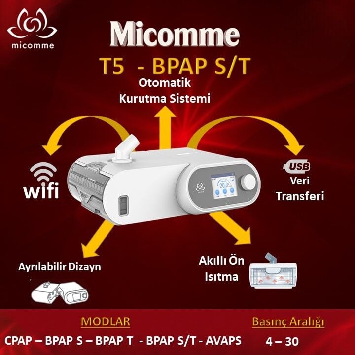 T5 - BPAP S/T Otomatik Kurutma Sistemi